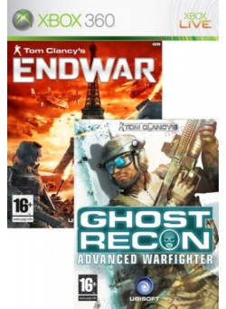 Tom Clancy's Ghost Recon Advanced Warfighter 2 + End War (Xbox 360)